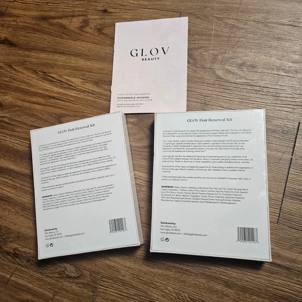 Glov Beauty kit new ampoules